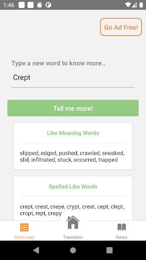 Setswana English Translator screenshot 4