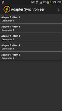 Adapter Synchronizer screenshot 1