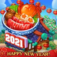 Cooking Crush: Super Cooking Games Restaurant New logo