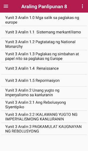Araling Panlipunan 8 - Module 3 and 4 screenshot 2