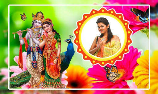 Radha Krishna Photo Frames скриншот 1