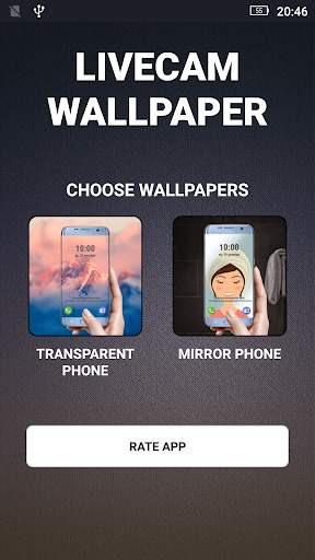 Transparent phone. Wallpaper screenshot 3