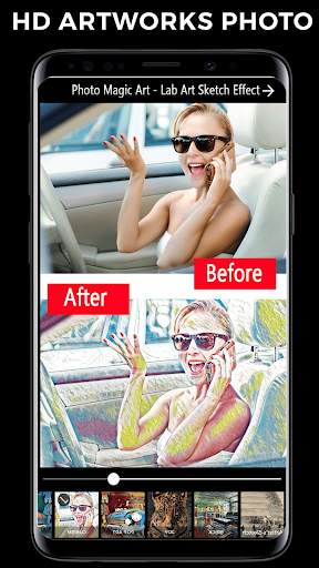 Photo Magic Art - Photo Lab Art Sketch Effect 2019 3 تصوير الشاشة