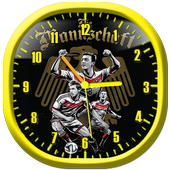 Germany Football Wallpaper Clock Live icon