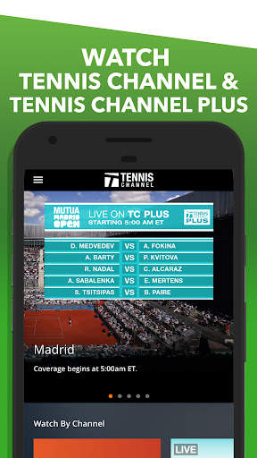 Tennis Channel स्क्रीनशॉट 1