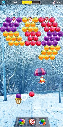Santa Christmas Bubble Shooter - X Mas Legend screenshot 3