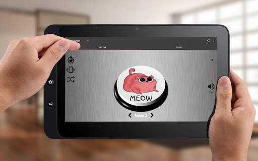 Cat Kitten Meow Button screenshot 4