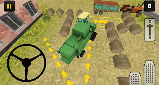 Harvester Driving 3D: Wheat Unloading screenshot 4