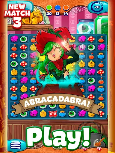 The Apprentice Witch - Puzzle Match 3 Game screenshot 16