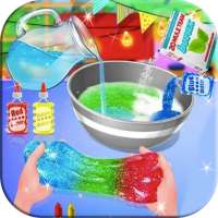 Unicorn Slime Maker game logo