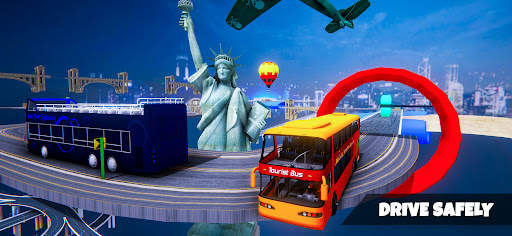 Impossible Bus Driving Stunts screenshot 7