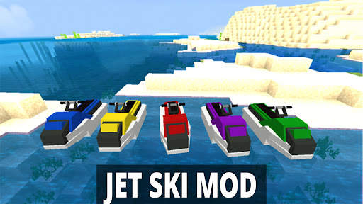 Jet Ski Mod for Minecraft screenshot 1