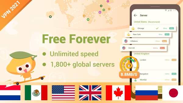 Mango VPN-Fast & Unlimited screenshot 1