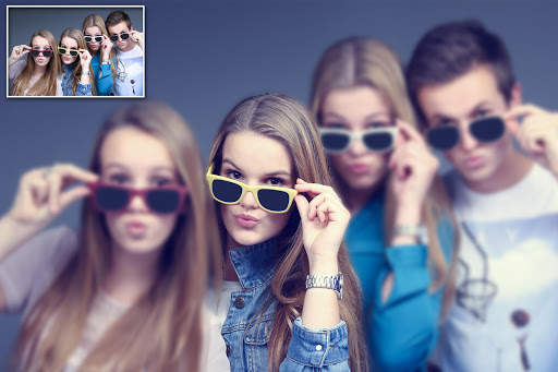 DSLR Camera and Advance Blur Effect Photo Editor screenshot 1