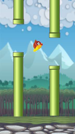Flying Bird - Flapper Birdie Game स्क्रीनशॉट 8