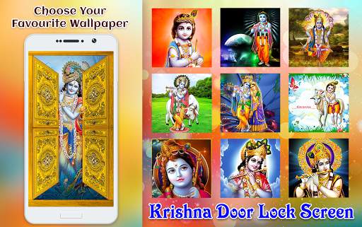 Krishna Door Lock Screen screenshot 4