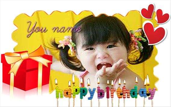 Birthday photo frames screenshot 1
