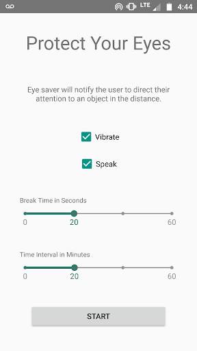 Eye Saver - Save your eyes! screenshot 1