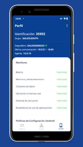 Agente MDM - cloud4mobile screenshot 7