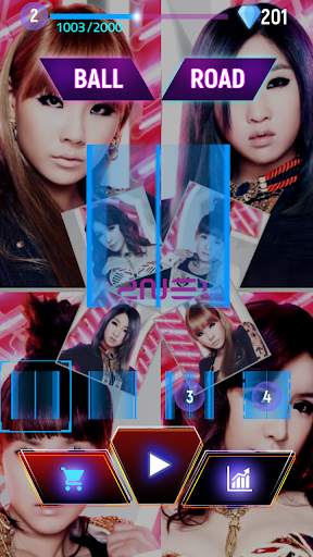 2 NE 1 Rush Infinity-Kpop EDM Game screenshot 5