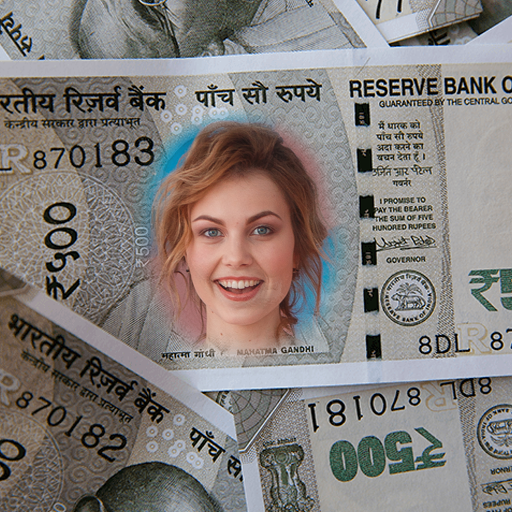 Indian Currency Photo Frames icon