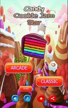 Candy Cookie Jam Star screenshot 1