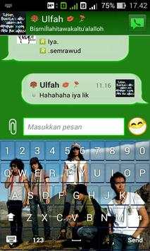 Tema Keyboard Slank screenshot 4