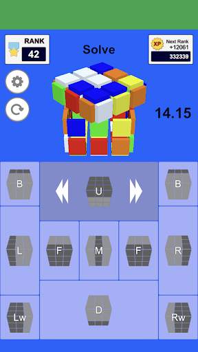 Virtual Cube 3×3 स्क्रीनशॉट 1