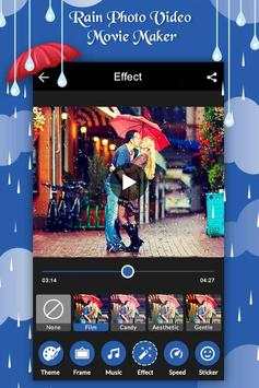 Rain Photo Video Maker With Music screenshot 4