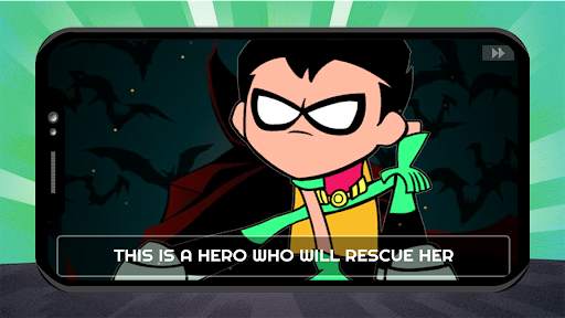 Teen Titans puzzle ninja the cartoon game screenshot 2