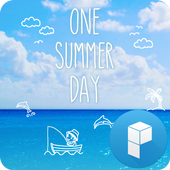 One Summer Day Launcher Theme icon