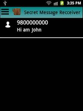 Secret Message Receiver Lite screenshot 2
