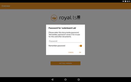 Royal TSD Lite screenshot 2