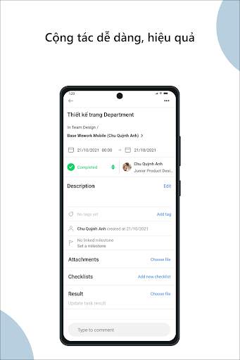 Base Wework-Quản lý Công việc скриншот 2