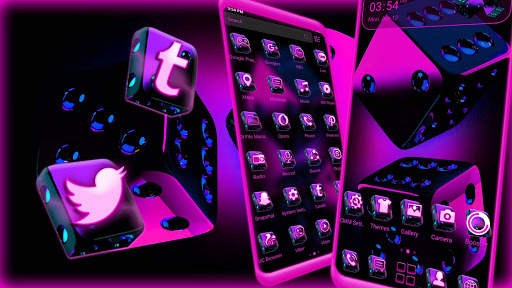 Ludo Pink Dice 3D Theme screenshot 1