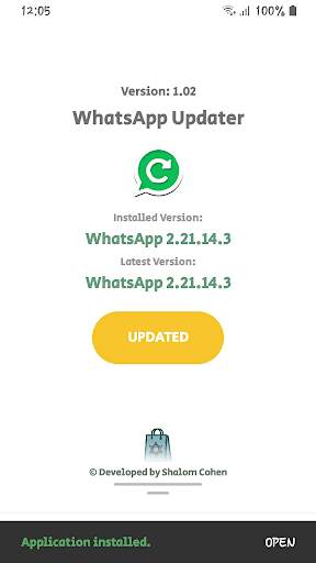 WhatsApp Updater screenshot 3