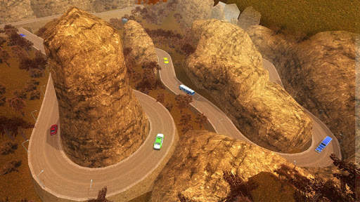 3D Taxi Driver - Hill Station screenshot 4