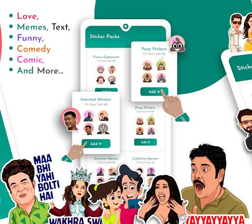 Funny Stickers For WhatsApp screenshot 2