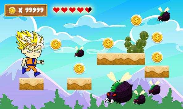 Saiyan Goku Battle Adventure screenshot 1