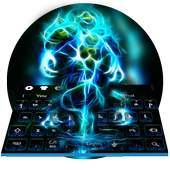 Ice Flame Transformer Robot Keyboard 10001004