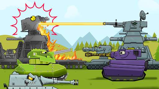 Merge Tanks 2: KV-44 xe tăng screenshot 1