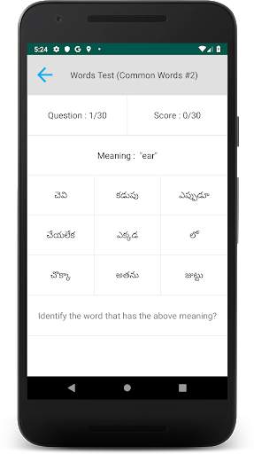 Telugu Alphabet screenshot 7