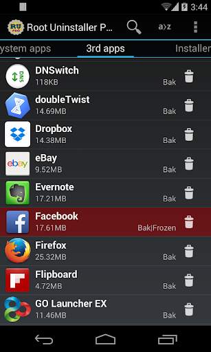 Root Uninstaller screenshot 2