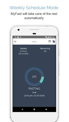 MyFast - Intermittent Fasting Tracker Schedule App screenshot 2