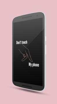 Don't Touch My Phone Wallpaper screenshot 7
