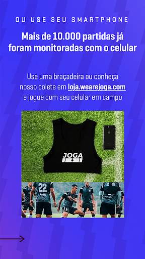 Joga Futebol GPS screenshot 10