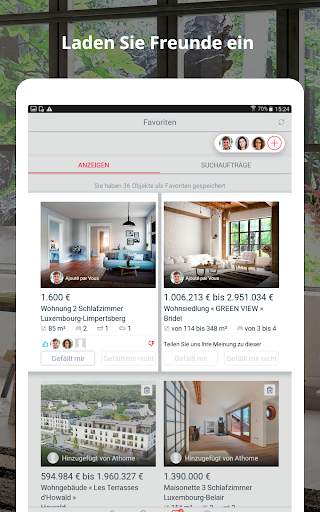 atHome Luxemburg - Immobilien, Wohnungen, Häuser screenshot 22