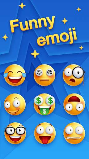 Kiwi Keyboard Funny emoji screenshot 1