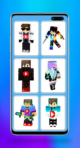 Youtuber Skin For MCPE screenshot 1
