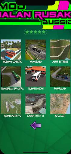 Mod Jalan Rusak Bus Simulator screenshot 6